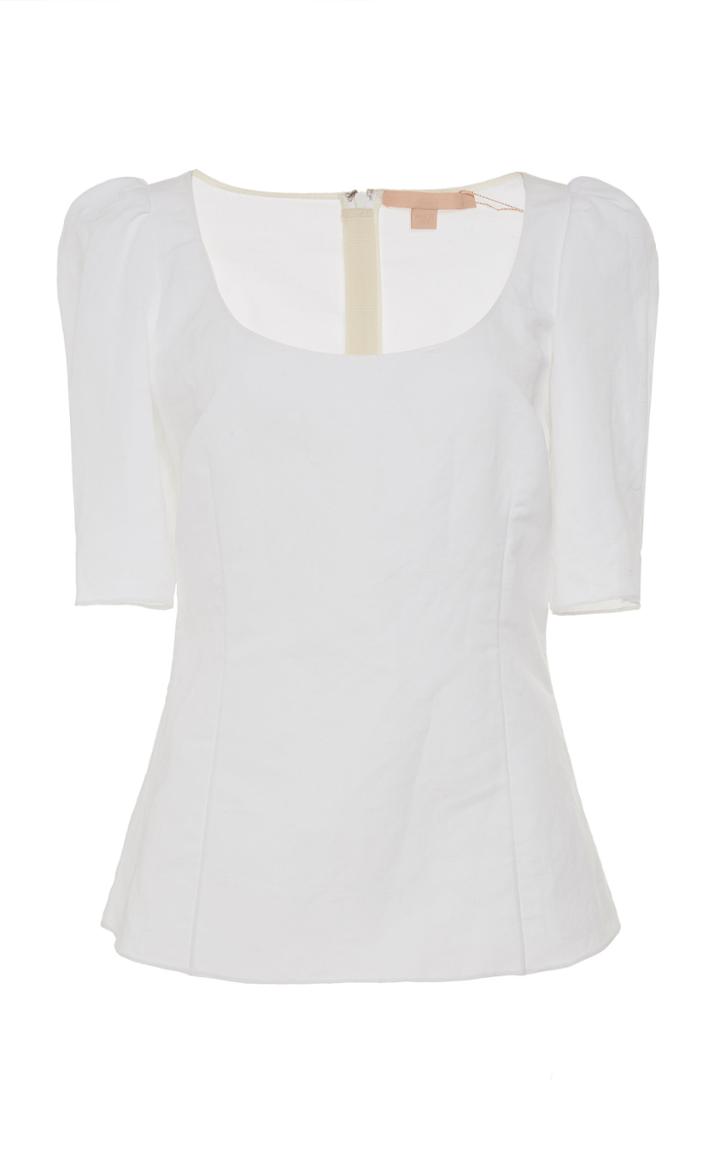 Brock Collection Cotton-poplin Top