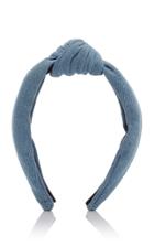 Lele Sadoughi Knotted Denim Headband