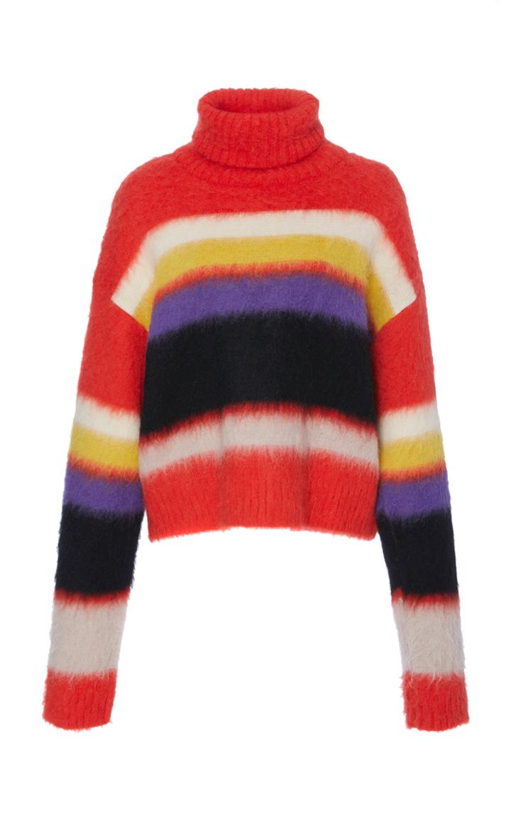 Diane Von Furstenberg Chunky Striped Sweater
