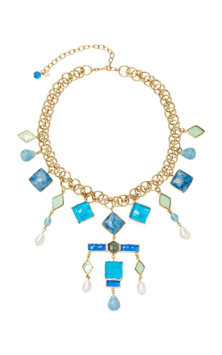 Loulou De La Falaise Cross Necklace