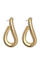 Moda Operandi Emili Lydia Gold-plated Twisted Hoop Earrings