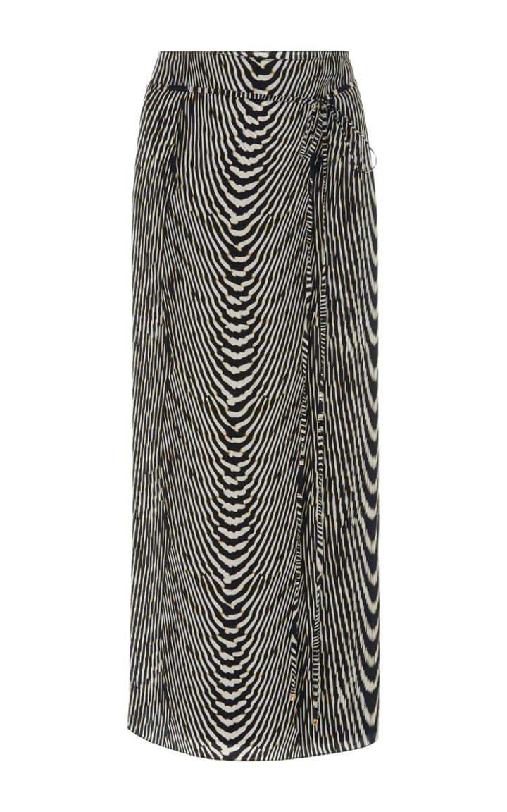 Lenny Niemeyer Zebra-print Silk-chiffon Sarong