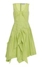 Moda Operandi Molly Goddard Baldwin Cotton Drop-waisted Asymmetric Dress Size: 8