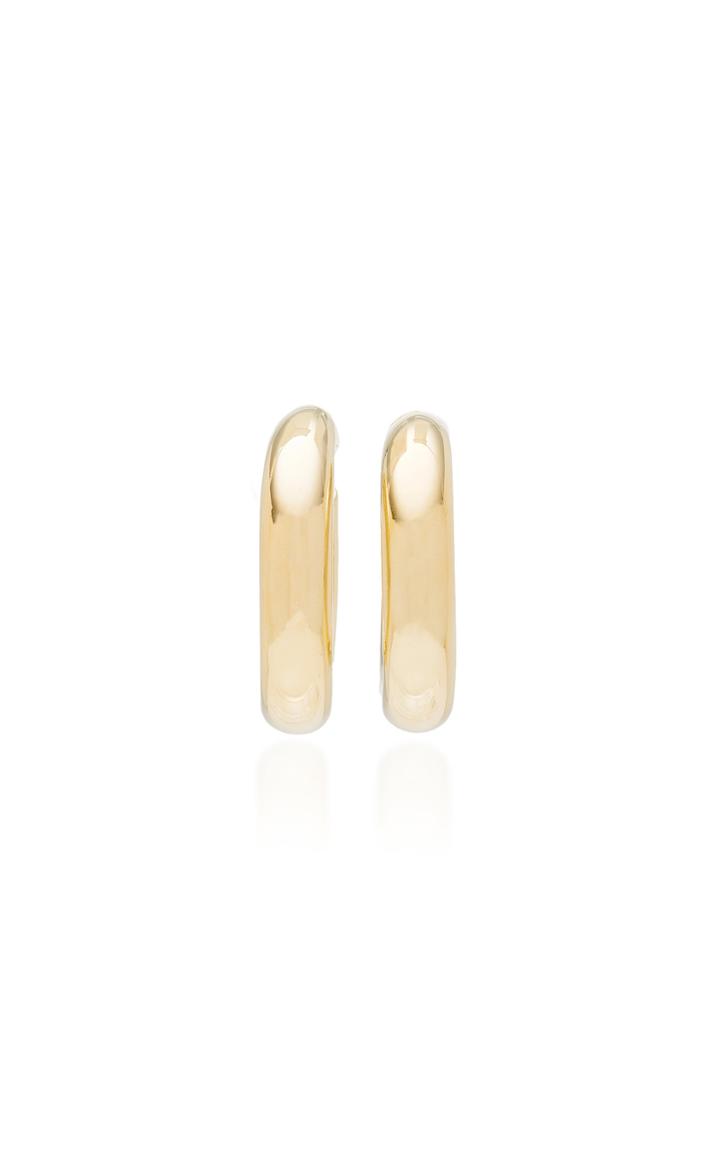 Jennifer Fisher Mini Jamma Silver-plated Brass Hoop Earrings