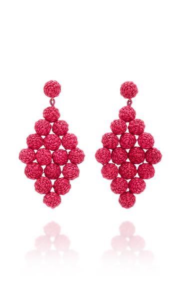 Casa Chiqui Romba Woven Earrings