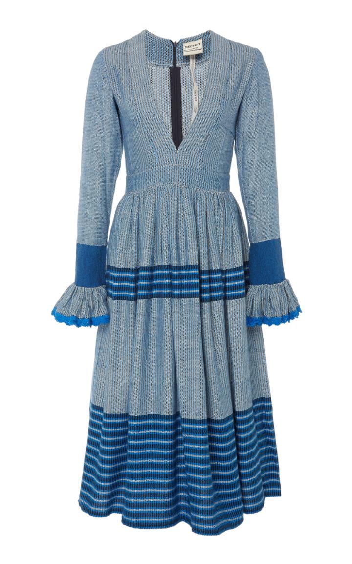 Escvdo Cora V-neck Midi Dress