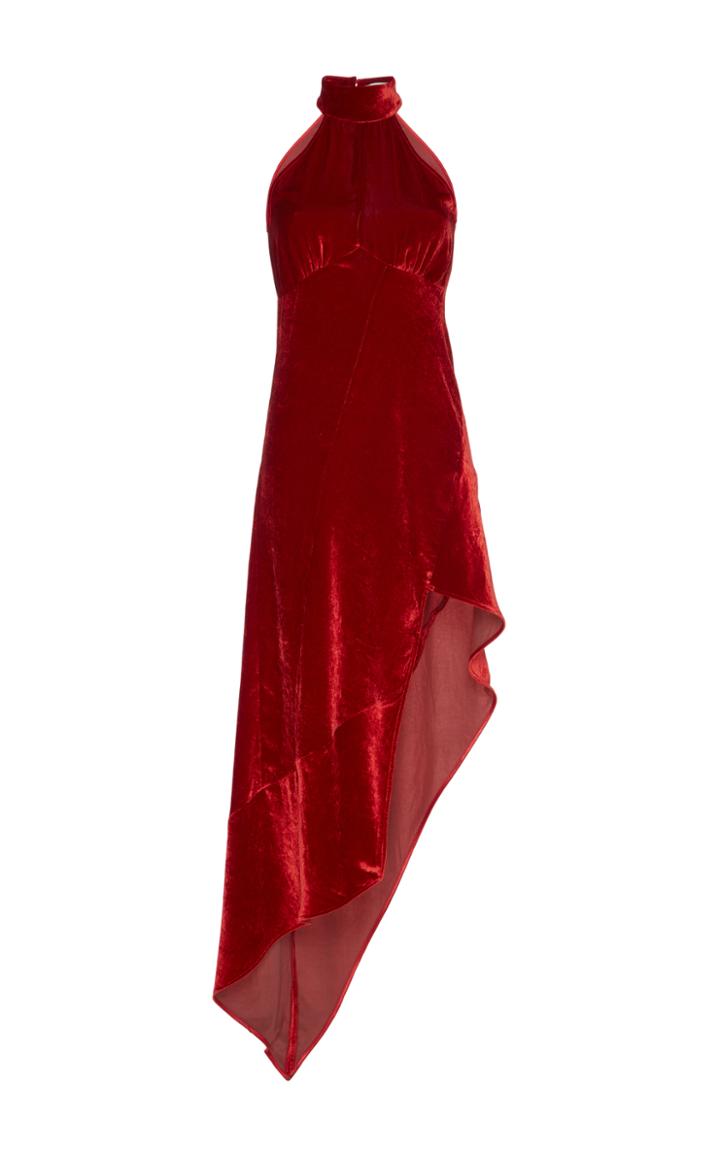 Attico Maria Velvet Dress
