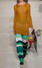 Moda Operandi Missoni Long-sleeve Pointelle-knit Top Size: 38