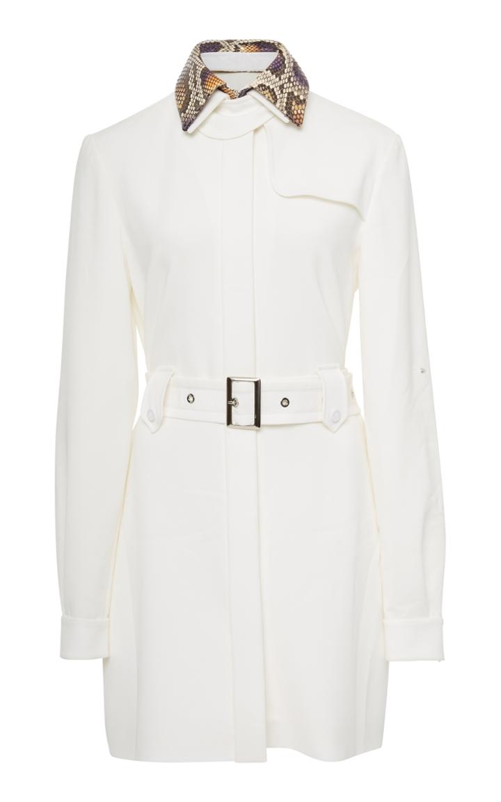 Georgine Jane Python Mini Dress