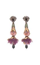 Etro Tiered Floral Earrings