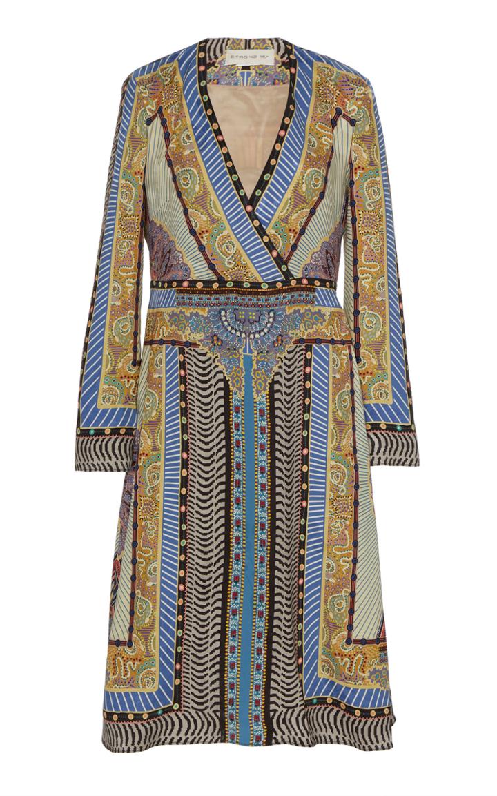 Etro Printed Knee-length Dress