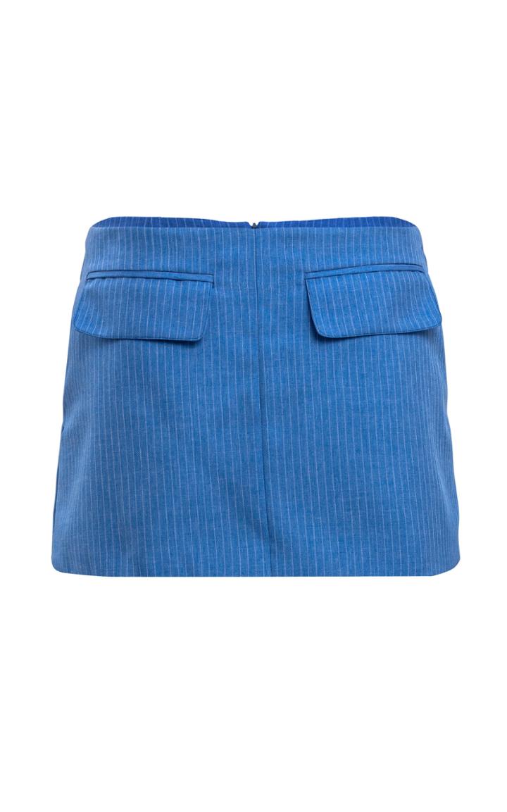 Maggie Marilyn Short And Sweet Pinstripe Skirt