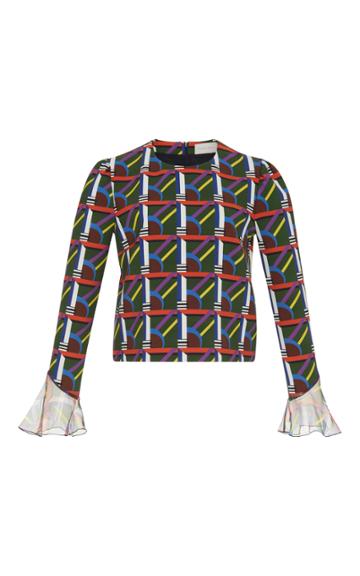 Parden's Gili Printed Top