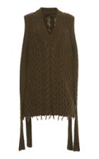 Moda Operandi Alanui Fisherman-knit Wool-cashmere Mini Sweater Dress