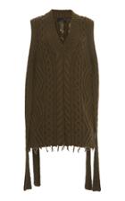 Moda Operandi Alanui Fisherman-knit Wool-cashmere Mini Sweater Dress