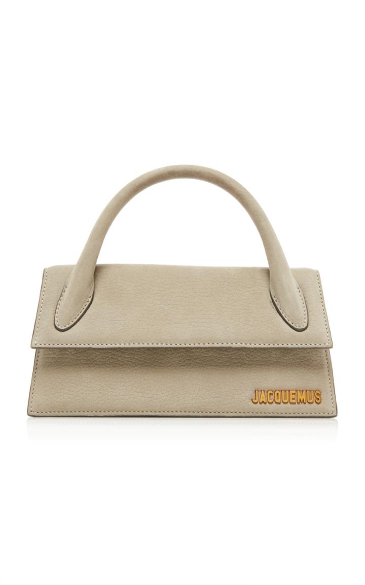 Moda Operandi Jacquemus Le Chiquito Long Leather Top Handle Bag