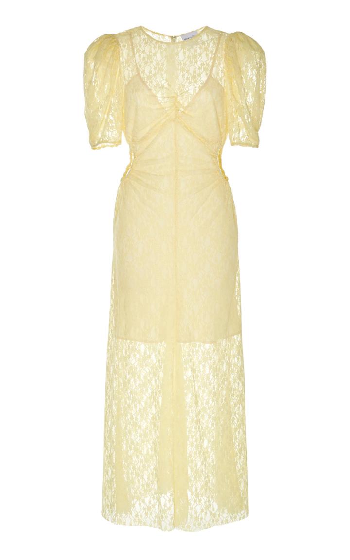 Alice Mccall On + On Leavers Lace Midi Dress