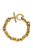 Moda Operandi Ben-amun Gold-plated Round Link Chain Bracelet