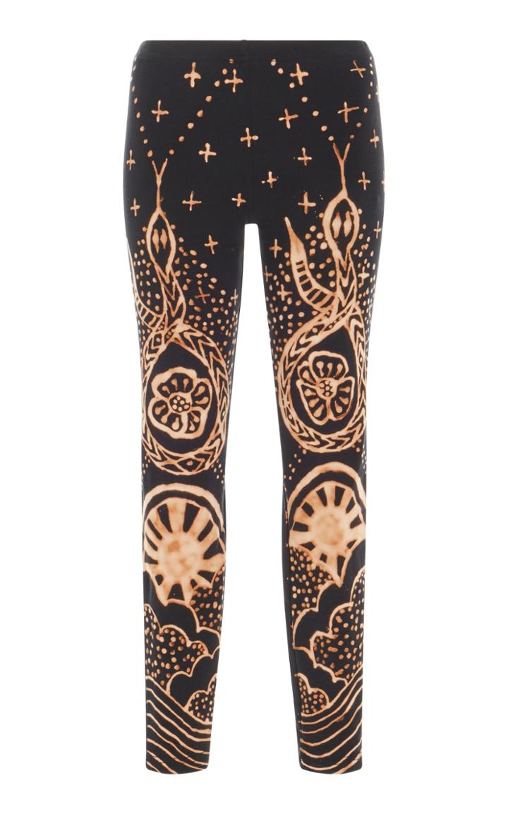 Anna Sui Brass Arrow X Anna Sui Infinity Snake Legging