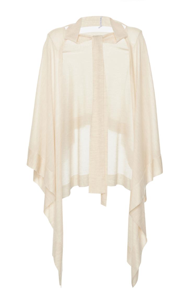 Agnona Featherwight Jersy Cashmere Cape