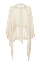 Agnona Featherwight Jersy Cashmere Cape