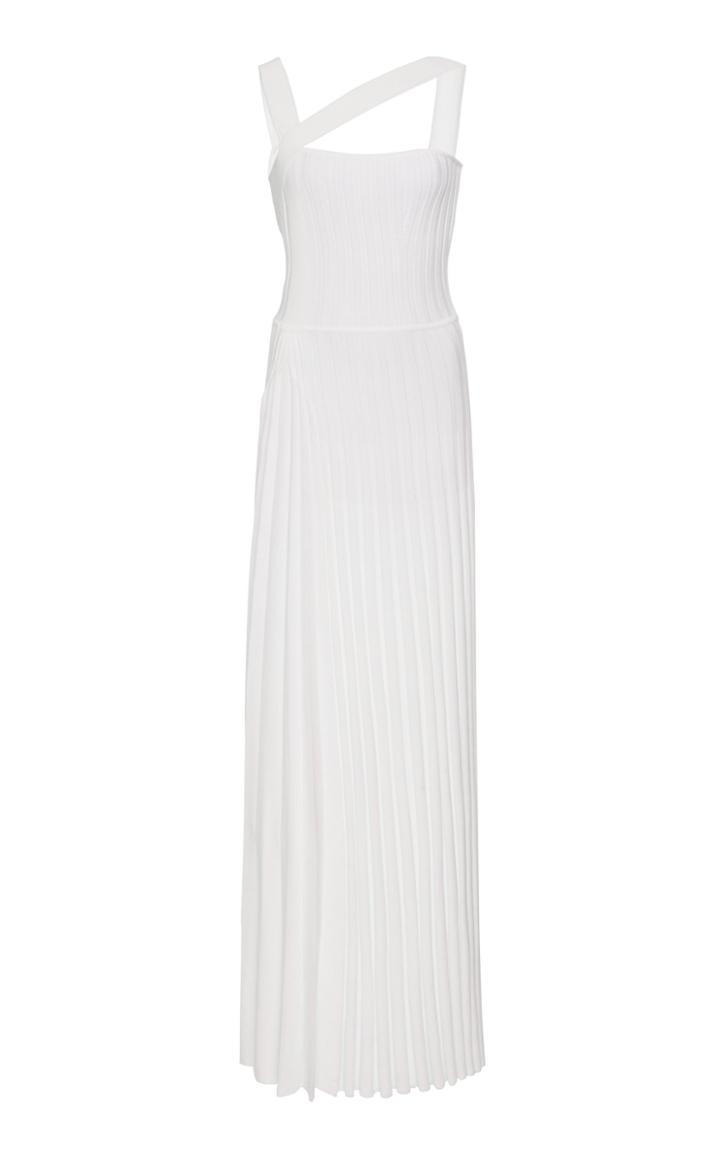 Moda Operandi Gabriela Hearst Lavinia Cross-strap Wool Maxi Dress Size: M