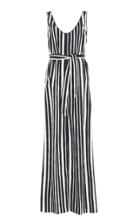 Martin Grant Striped Wide Leg Jumpsuit