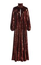 Racil Barbara Turtleneck Sequined Maxi Dress