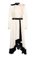 Philosophy Di Lorenzo Serafini Embellished Two-tone Satin Maxi Dress