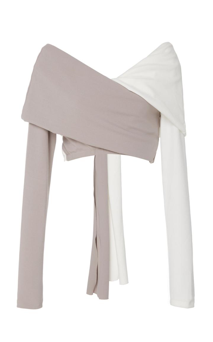 Paris Georgia Joy Off The Shoulder Wrap Top