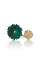 Brent Neale Wildflower & Rose Double Sided Ring