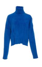 Sally Lapointe Zip-detailed Brushed Ribbed-knit Turtleneck Sweater