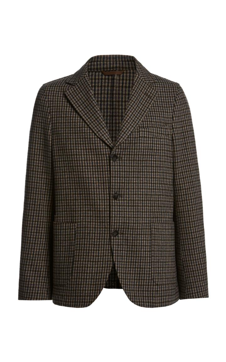 Moda Operandi Officine Gnrale Armie Plaid Blazer