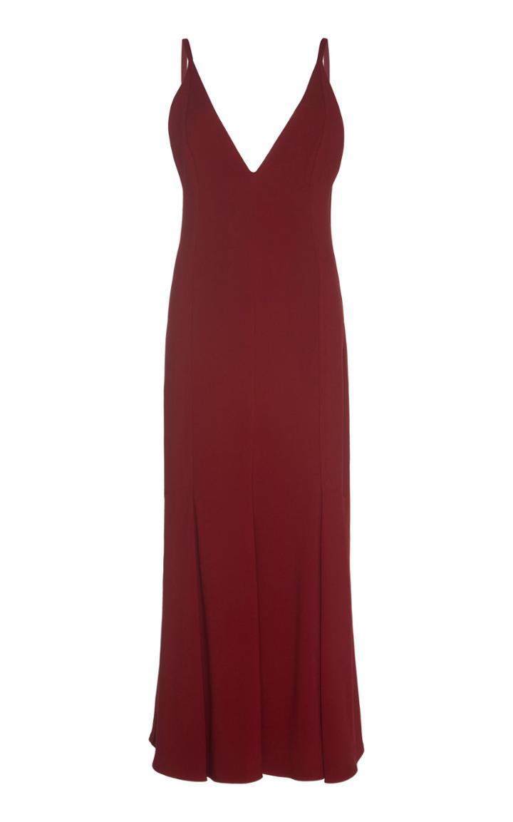 Victoria Beckham Cami Flared Midi Dress