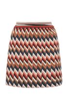 Missoni Zig-zag Stretch-wool Mini Skirt