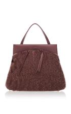 Agnona Lamb And Calf Tote
