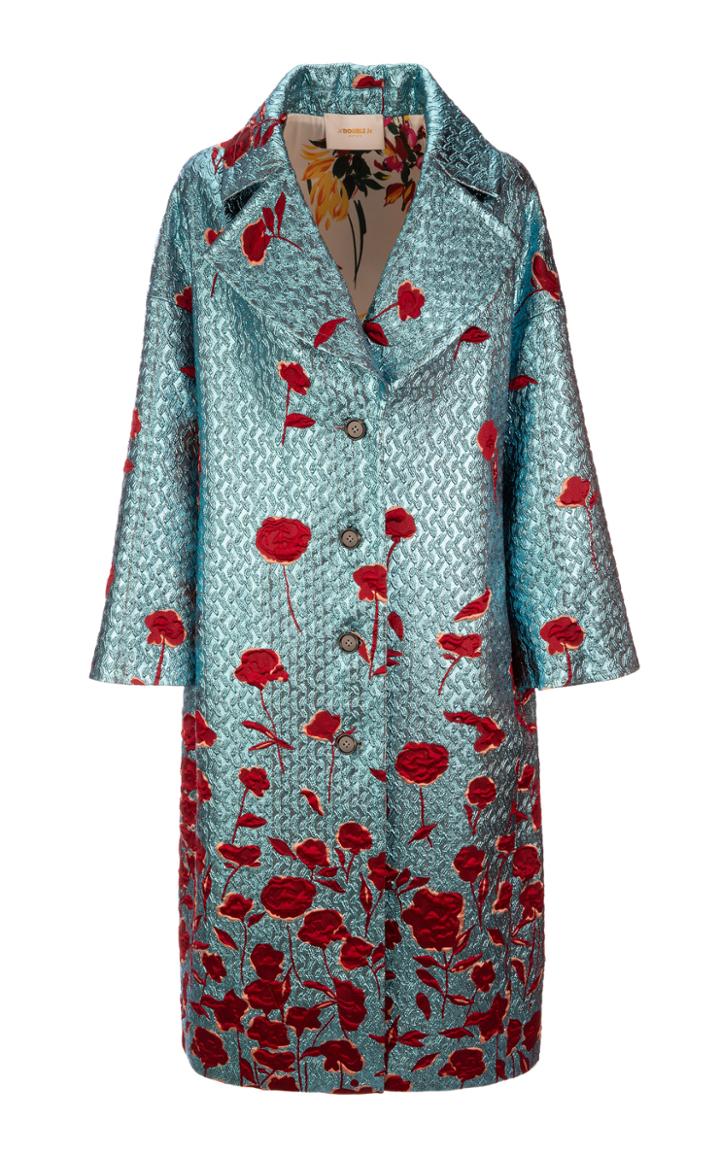 Moda Operandi La Doublej Allegra Oversized Cloqu Coat