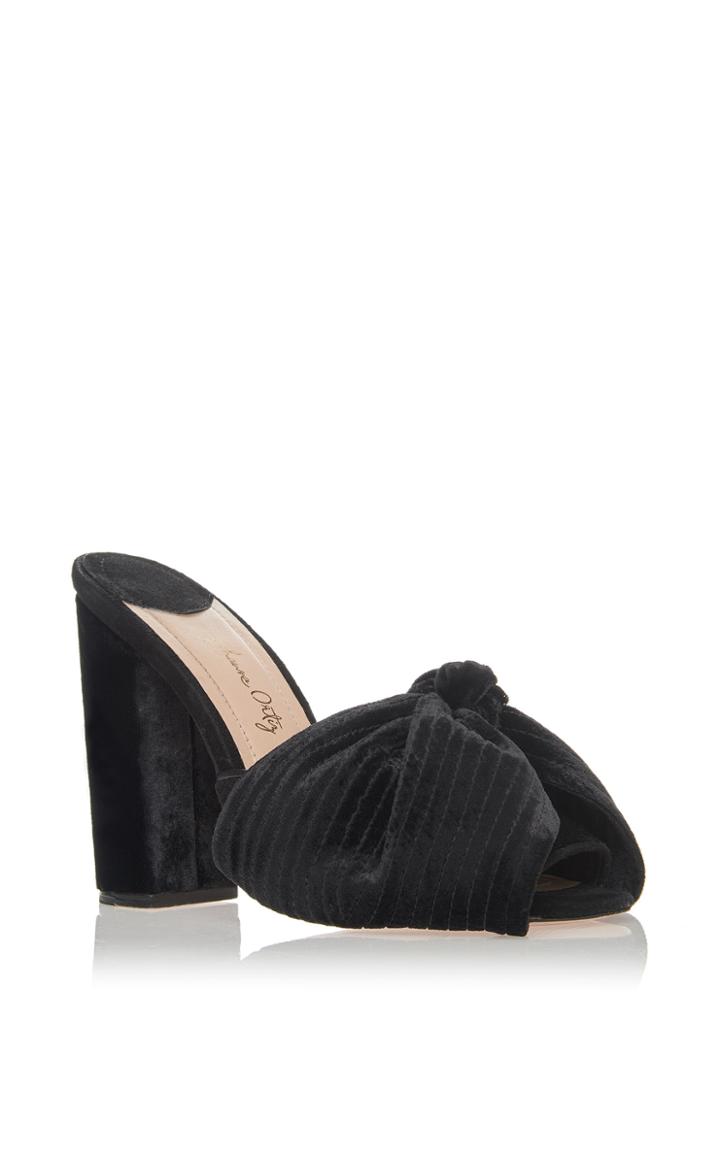 Johanna Ortiz M'o Exclusive: Black Rosario Mule