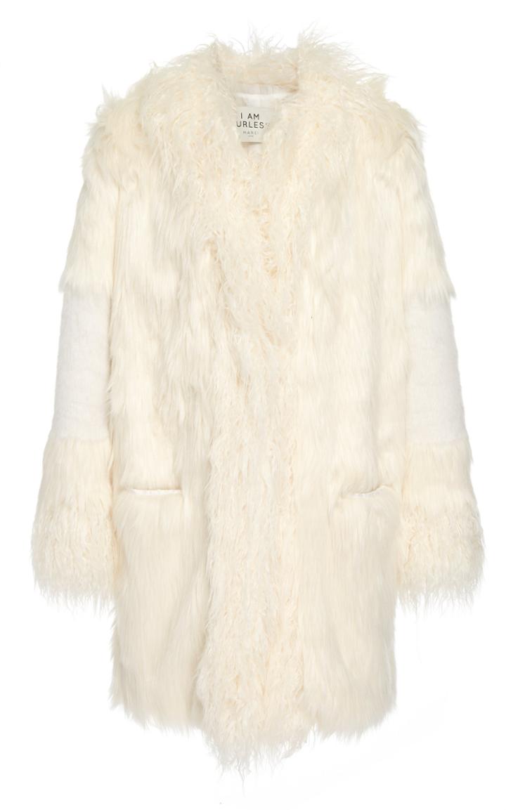Marei 1998 Ipomoea Faux Fur Coat