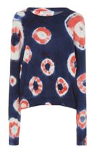 Moda Operandi Prabal Gurung Tie-dye Cashmere Sweatshirt Size: Xs