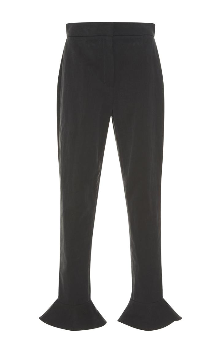 Vilshenko Lily Flare Cuff Trousers