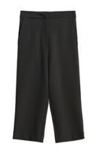 Moda Operandi By Malene Birger Lien Jersey-twill Knee-length Shorts
