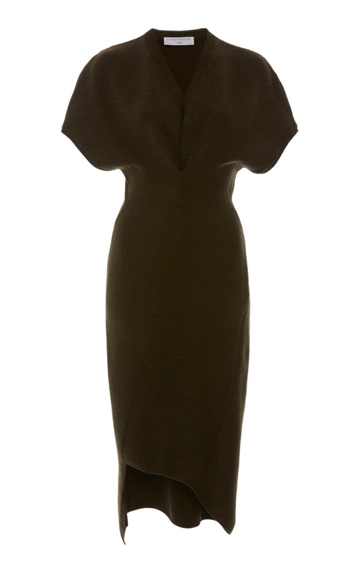 Victoria Beckham Asymmetric Sleeveless Dress