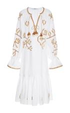 March11 Embroidered Linen Dress