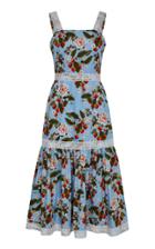 Moda Operandi Borgo De Nor Cordielea Printed Tiered Cotton Dress