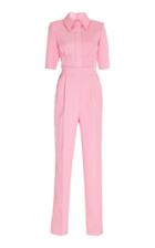 Emilia Wickstead Brice Textured Stretch-crepe Jumpsuit