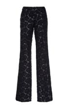 Marni Floral Design Flared Trousers
