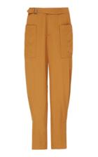 Moda Operandi Rejina Pyo Maxine Twill Straight-leg Trousers Size: 8