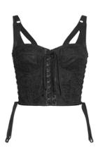Dolce & Gabbana Lace Up Corset Top