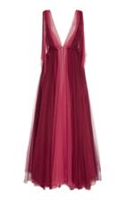 Luisa Beccaria Two-tone Tulle Gown